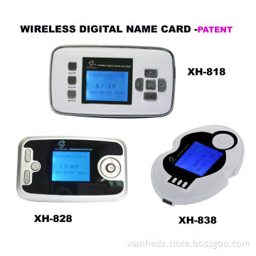 Wireless Digital Name Card Book XH-818/XH-828/XH-838